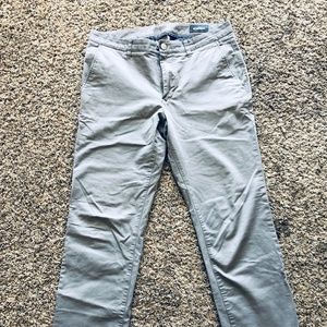 Bonobos Slim Fit Stretch Cotton Chinos, Grey 33/32